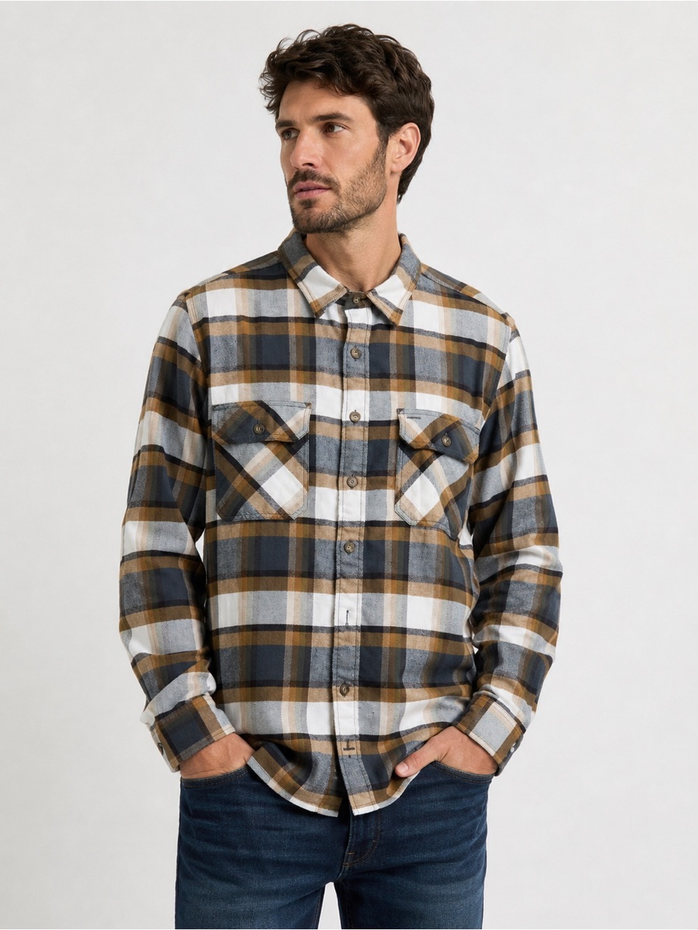 Pendleton NEW Burnside Plaid Flannel 100% Cotton Shirt in size XXL